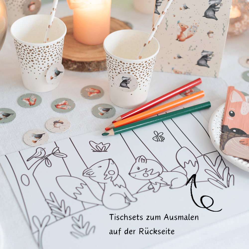 Mottobox - Waldtier-Geburtstag