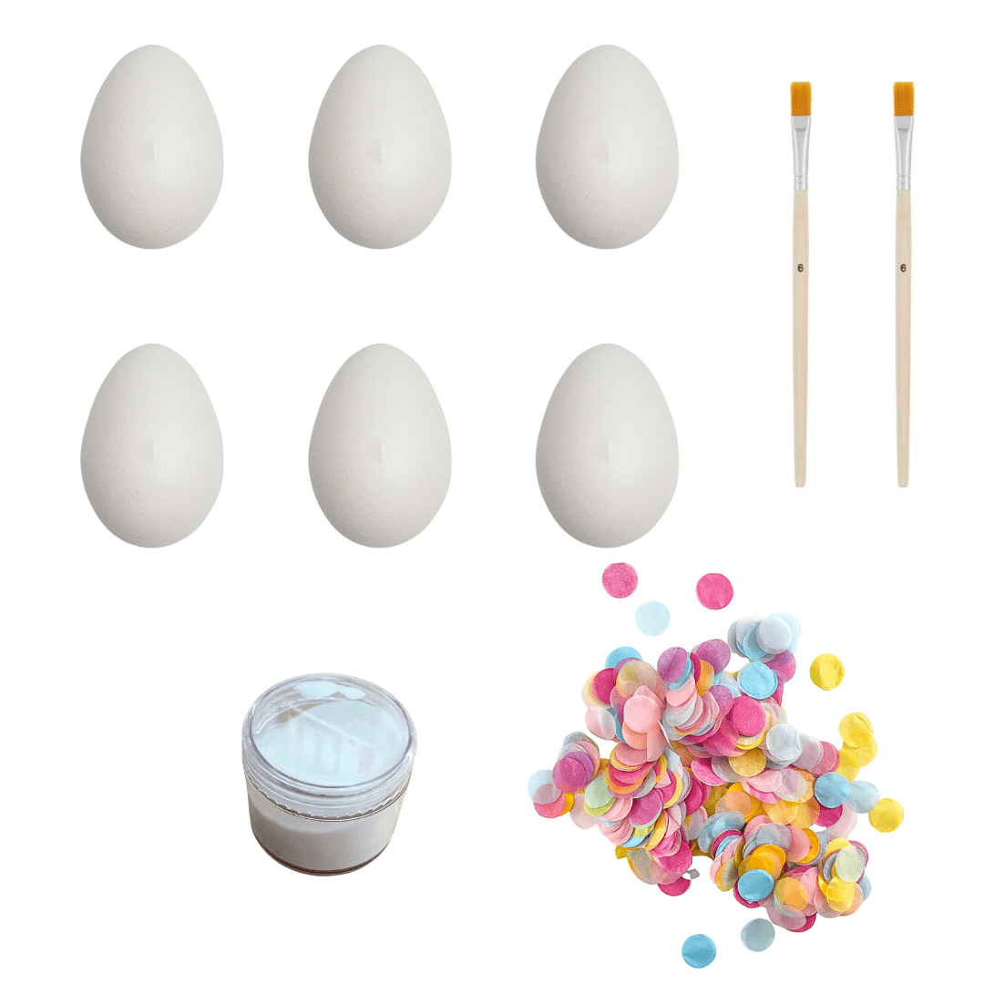 Kreatives Bastelset - Bunte Ostereier
