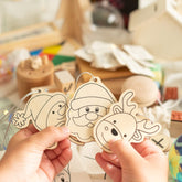 Holz Malset Weihnachten