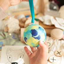 Weihnachtskugel - Konfetti Kreativ-Set