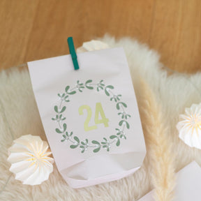 Adventskalender  Hygge - bedruckte Tütchen zum Befüllen