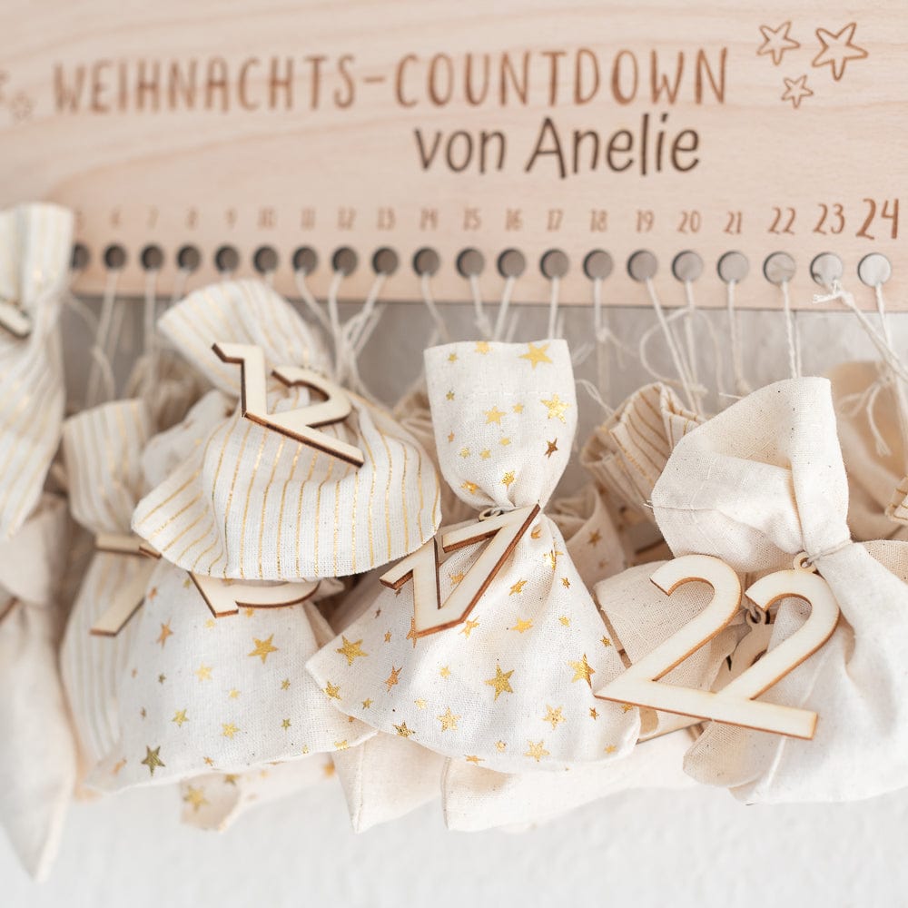 Adventskalender "Weihnachts-Countdown" personalisiert