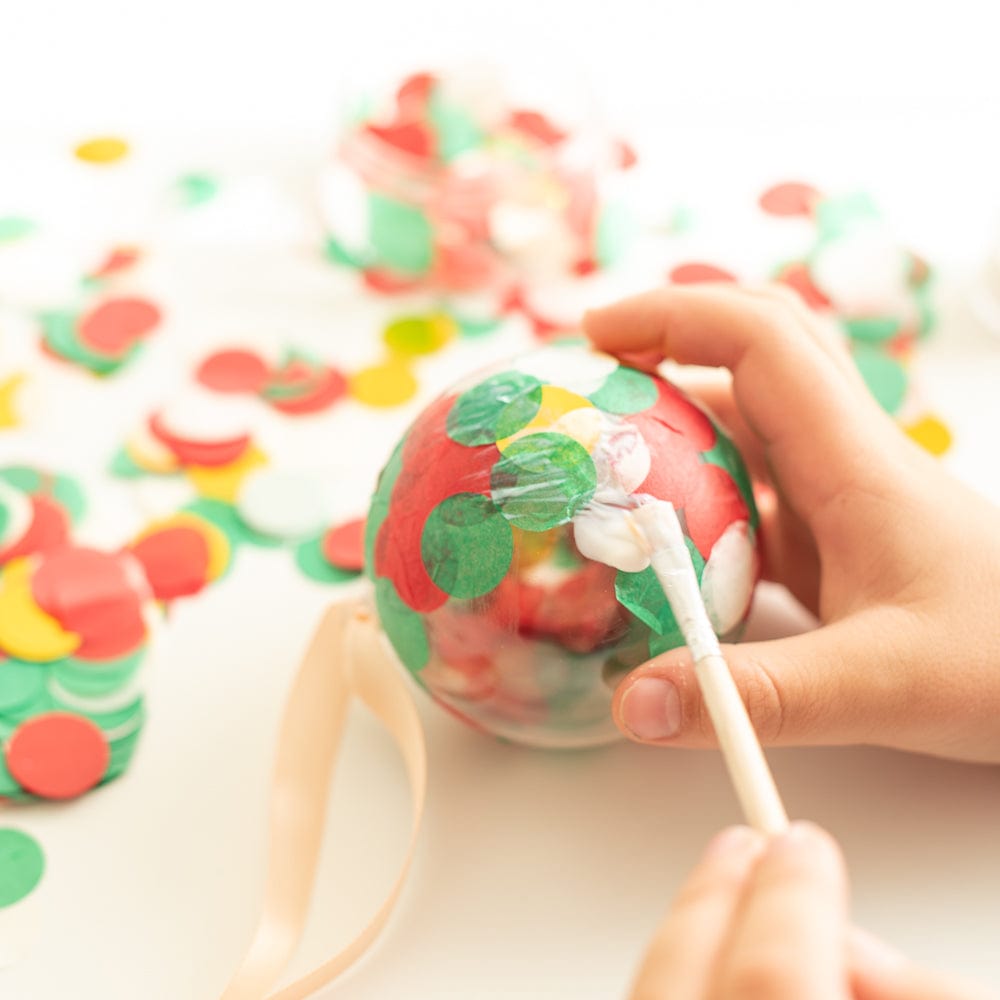 Weihnachtskugel - Konfetti Kreativ-Set