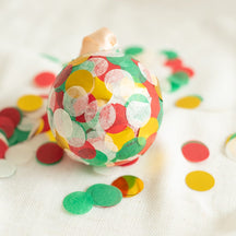 Weihnachtskugel - Konfetti Kreativ-Set