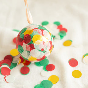 Weihnachtskugel - Konfetti Kreativ-Set