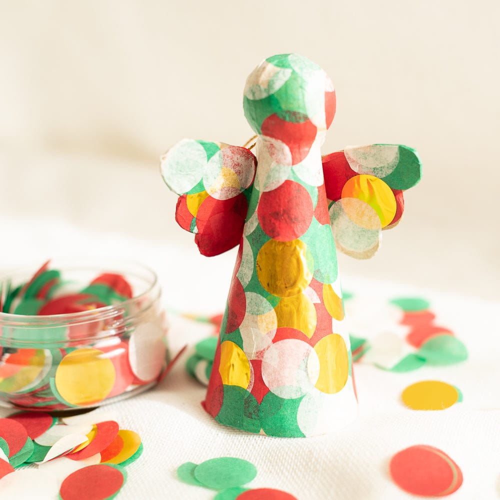 Weihnachtsengel - Konfetti Kreativ Set