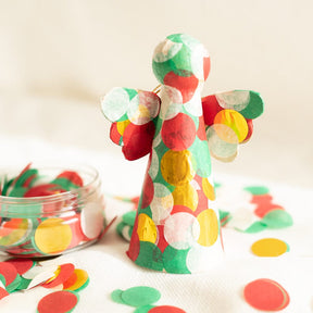 Weihnachtsengel - Konfetti Kreativ Set
