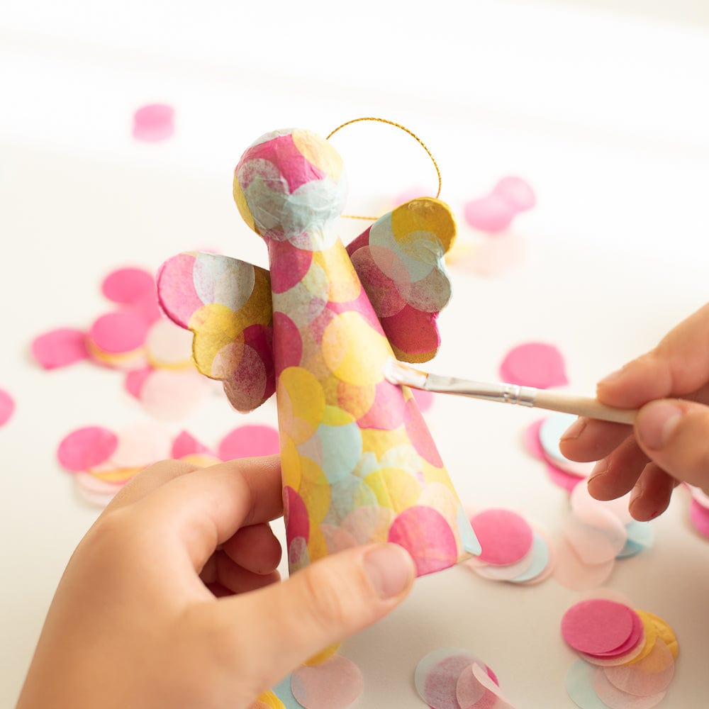 Weihnachtsengel - Konfetti Kreativ Set