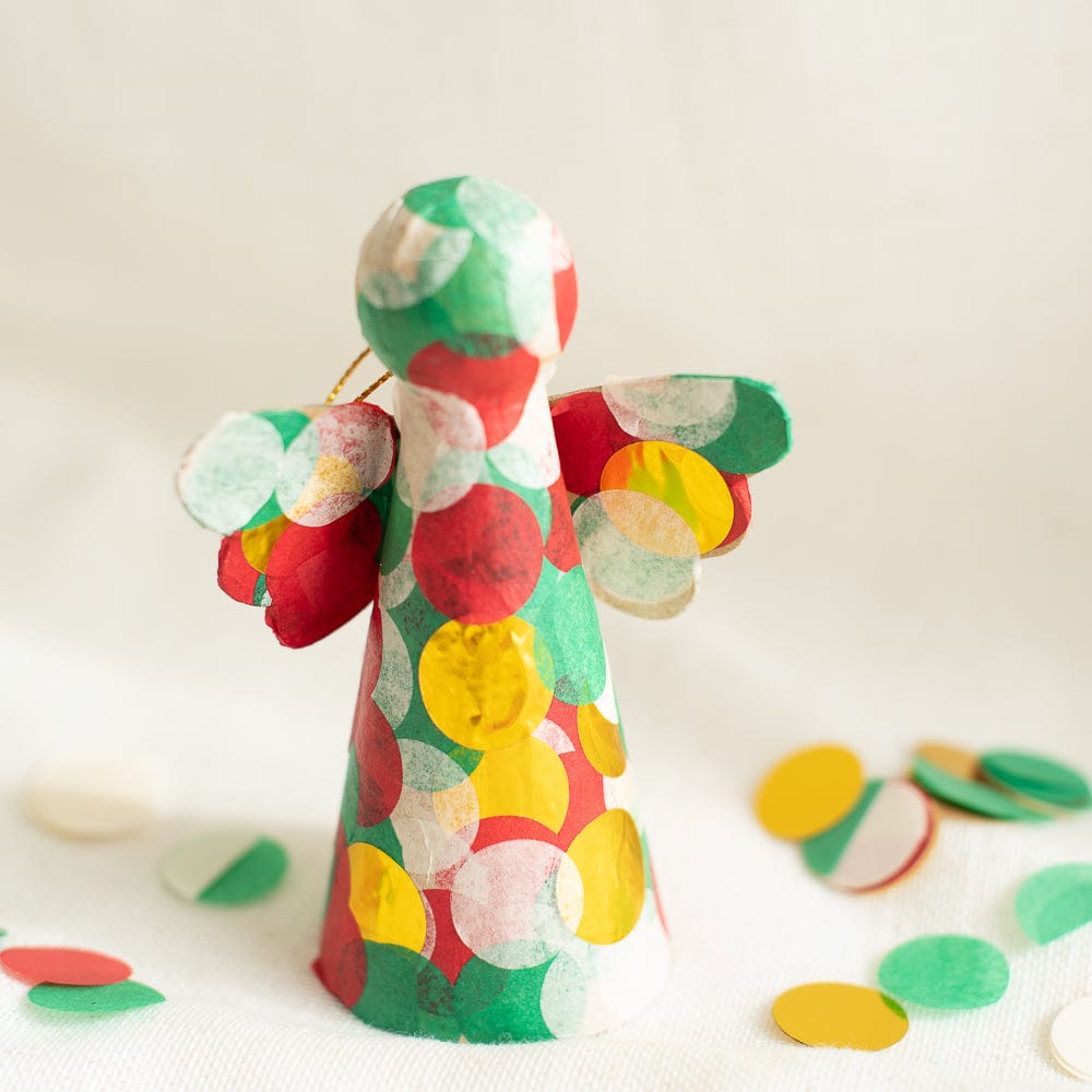 Weihnachtsengel - Konfetti Kreativ Set