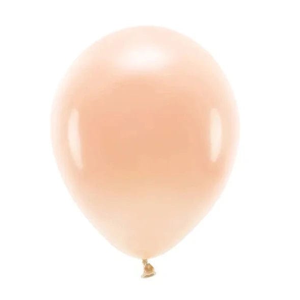 Eco Luftballon Pfirsich  - 26 cm (10 Stück)