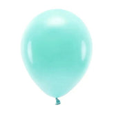 Eco Luftballon dunkel mint - 26 cm (10 Stück)