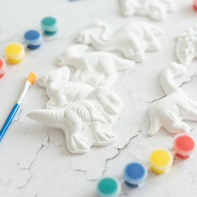 Dino Bastelset für den Kindergeburtstag – 8er Set