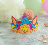 Bastelbogen Einhorn