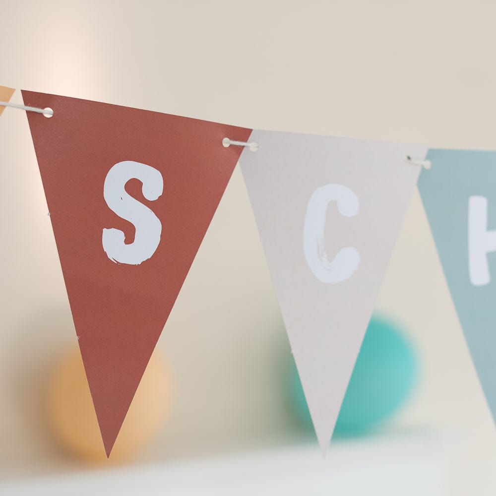 Girlande SCHULKIND & Konfetti