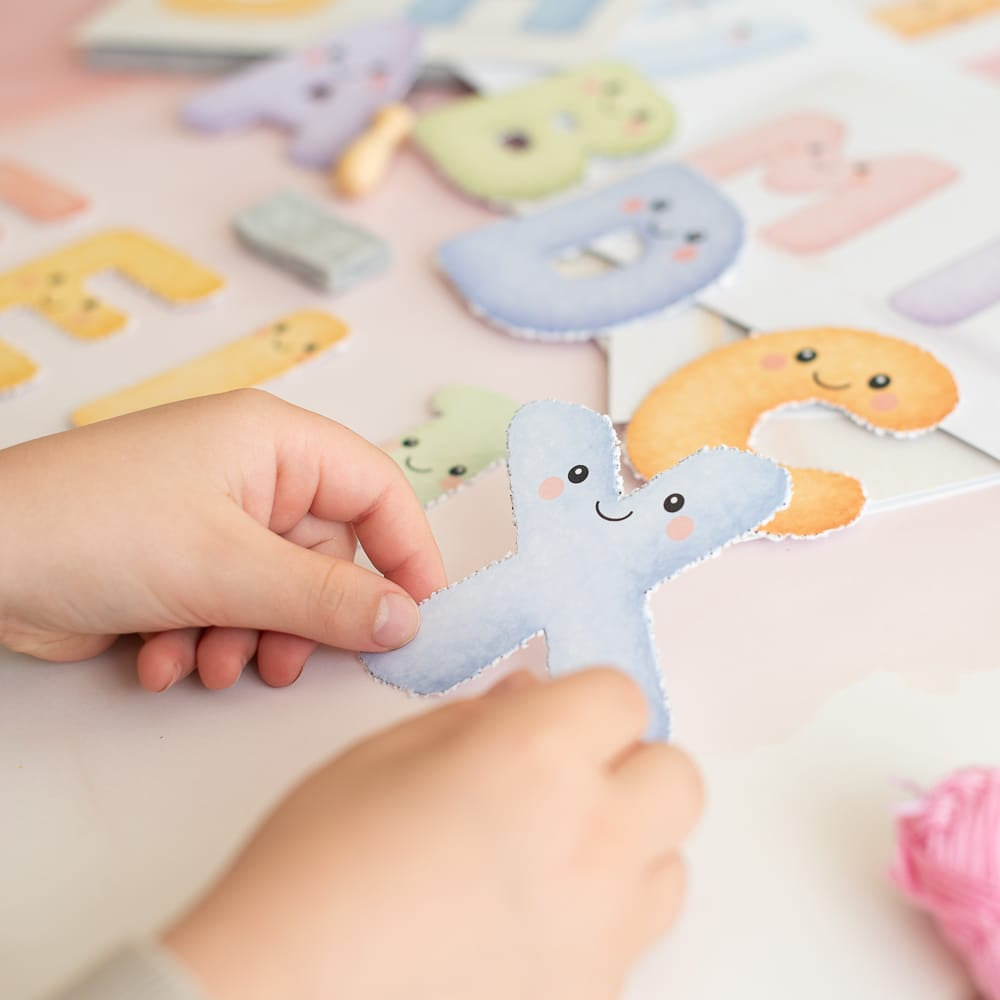 Prickel-Set  ABC - zur Einschulung