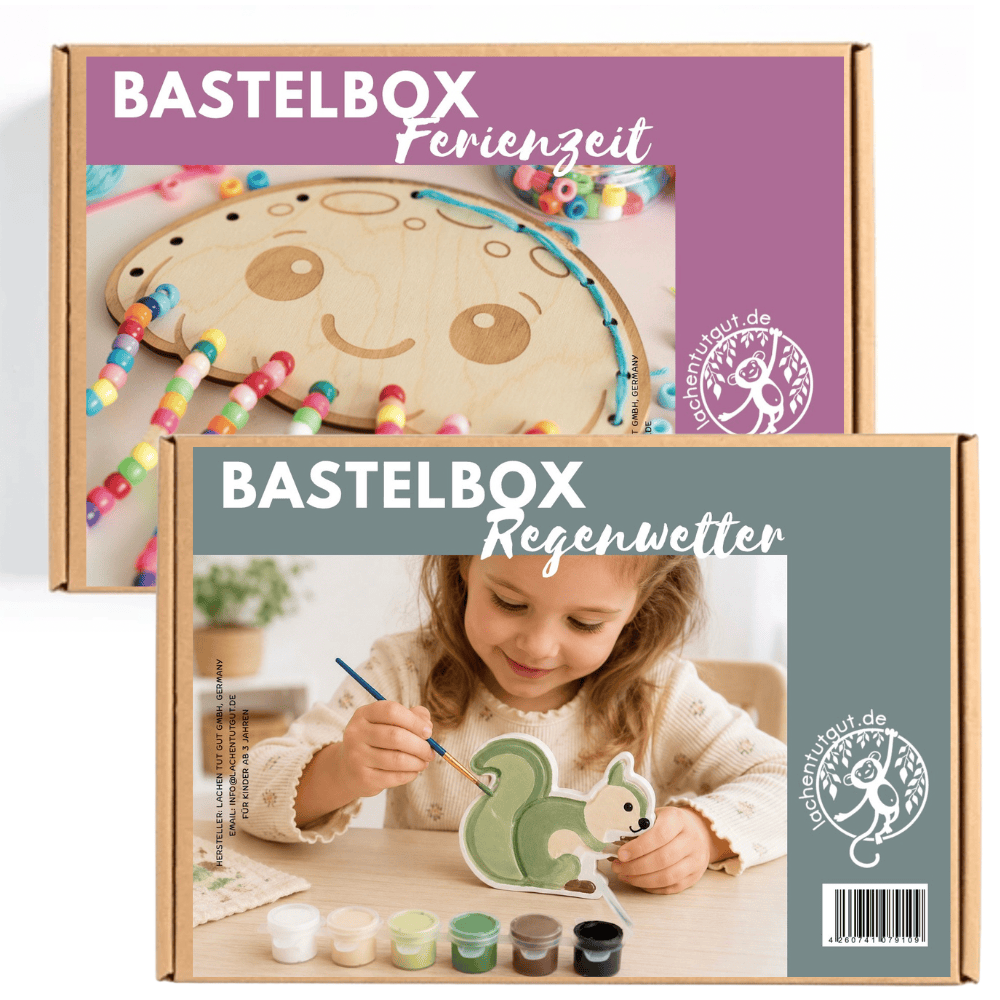 Ferien Bastelbox & Regenwetter Bastelbox