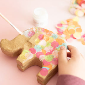 Kreatives Bastelset „Elefant mit Konfetti“