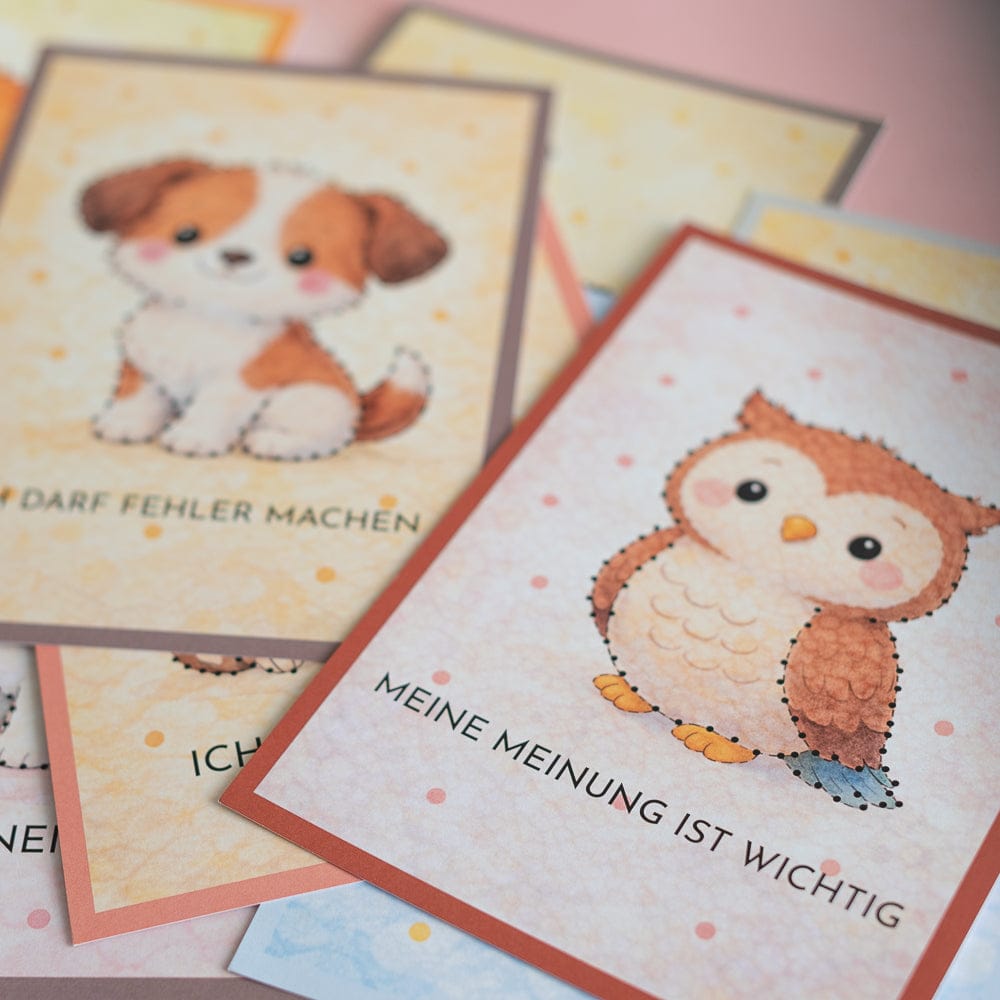 Affirmationskarten – Prickel-Set