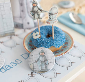 Doppeltes Glück Zwillingsparty-Paket: Ritter & Prinzessin