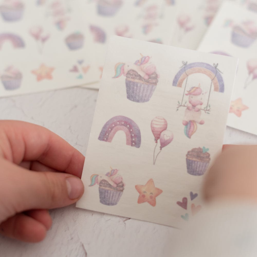 Einhorn Tattoos 10 Stück