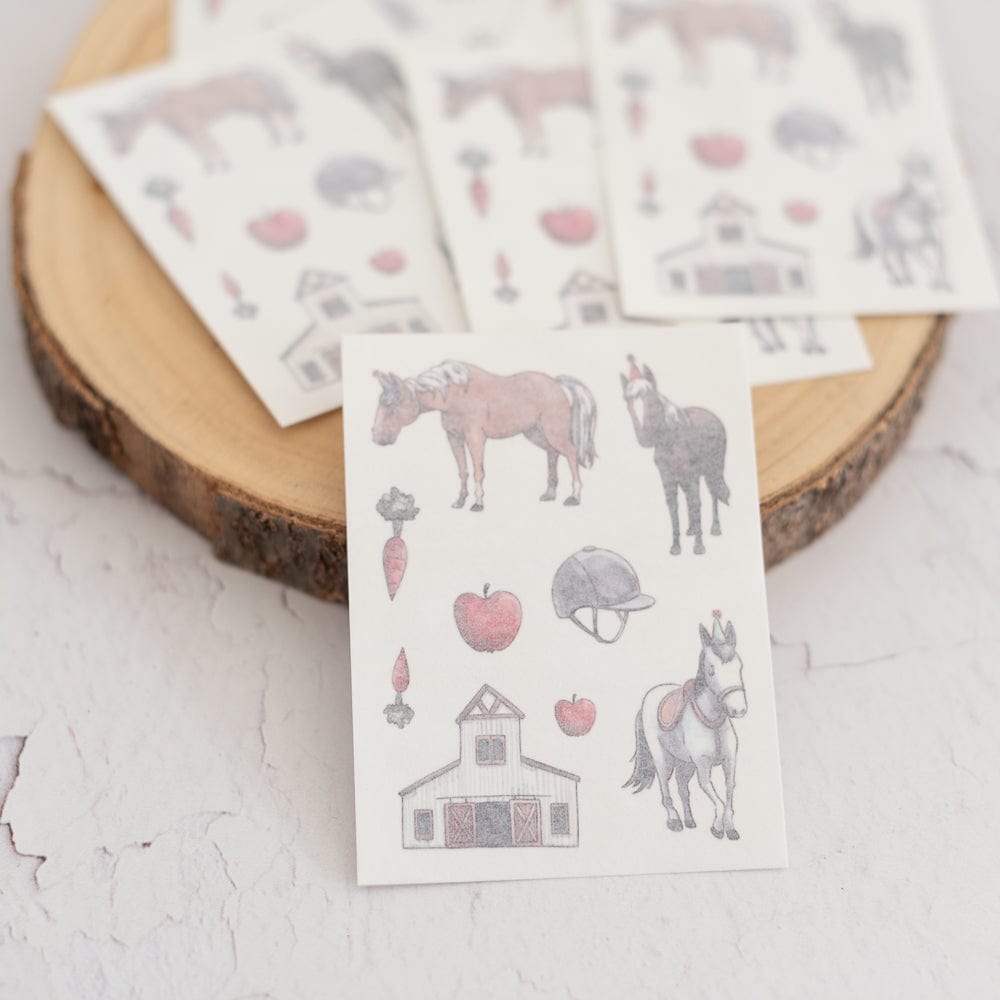 Pferde Tattoos 10 Stück