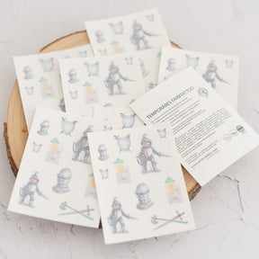 Ritter Tattoos 10 Stück
