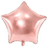 Folienballon Star rose gold
