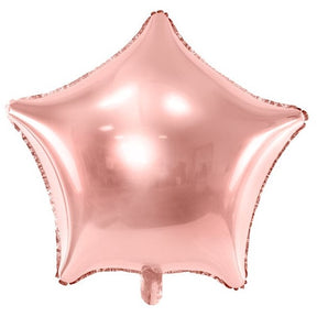 Folienballon Star rose gold