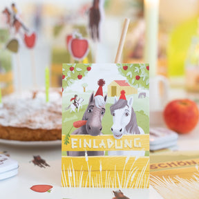Kindergeburtstag Pferd, Pferde Mottoparty, Mottobox, Motto Deko Tischdeko Dekoration Mädchen Jungen