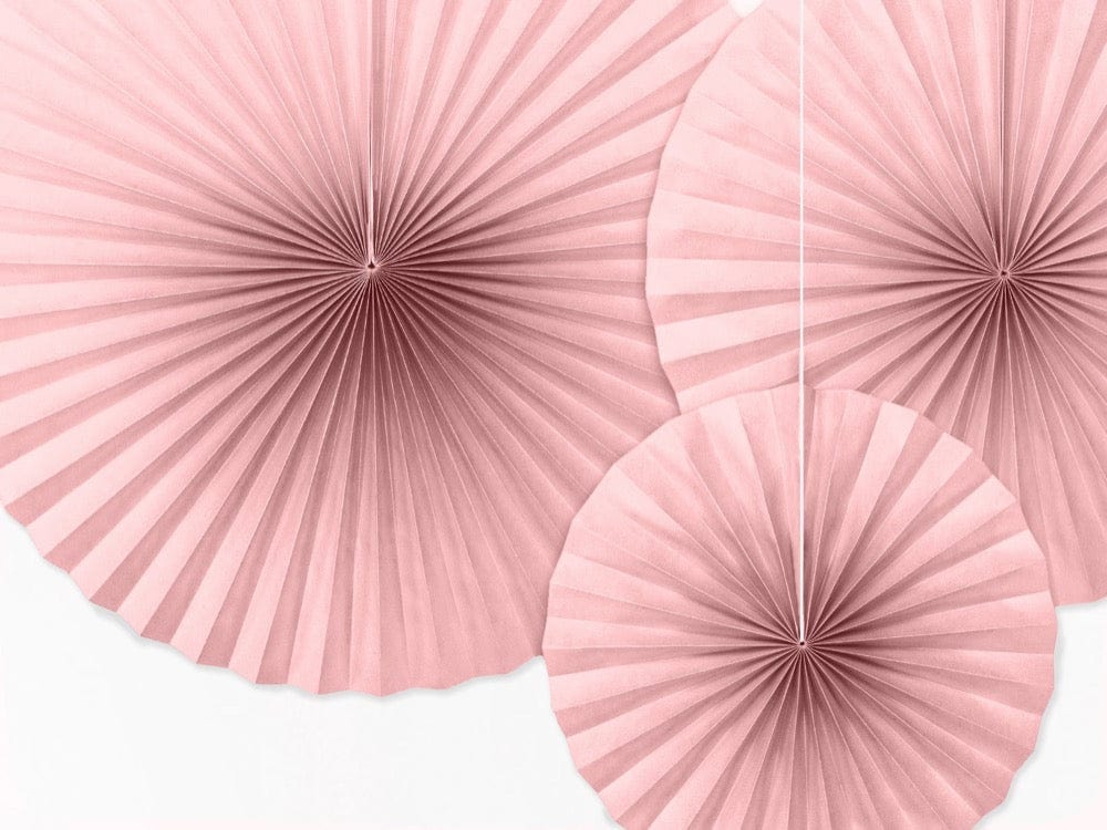 Dekorative Kreise - alt rosa - 3 Stück