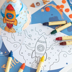 Kindergeburtstag Weltall Weltraum Astronaut Astronauten Motto Mottoparty Mottobox Deko Tischdeko Dekorieren Jungen Mädchen